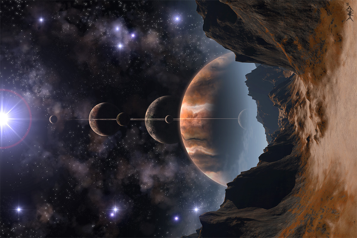 Alignment of the worlds
